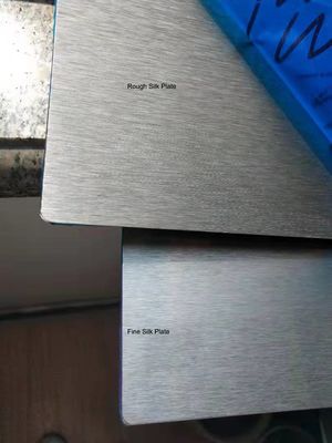 El acero laminado tamaño A4 platea 0.6m m Matte Finish Anti Scratch leve