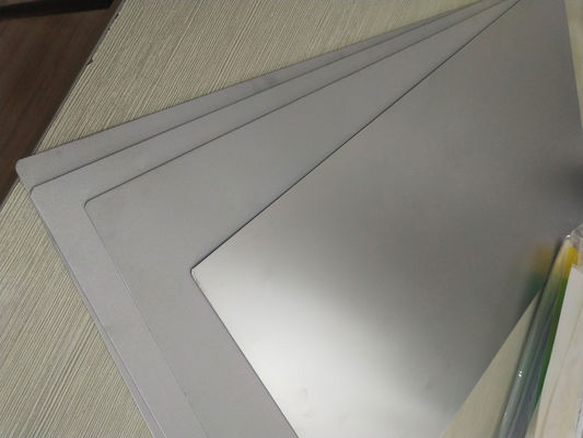 El acero laminado tamaño A4 platea 0.6m m Matte Finish Anti Scratch leve