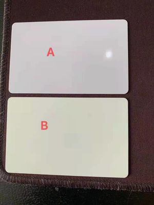 Impresión térmica de tarjetas en blanco de PVC Tarjeta en blanco Cr80 54*85.6mm Para la producción de tarjetas