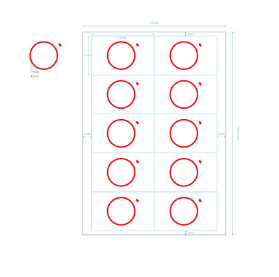 Chip para la producción de tarjetas RFID