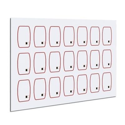 La tarjeta de RFID de PVC con incrustación de IC Fudan F08 o F1108 TK4168 1k Chip ID TK4100.4168