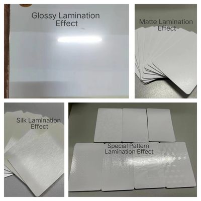 Placa de acero laminado de tamaño A4 A3 A3+ para la producción de tarjetas inteligentes