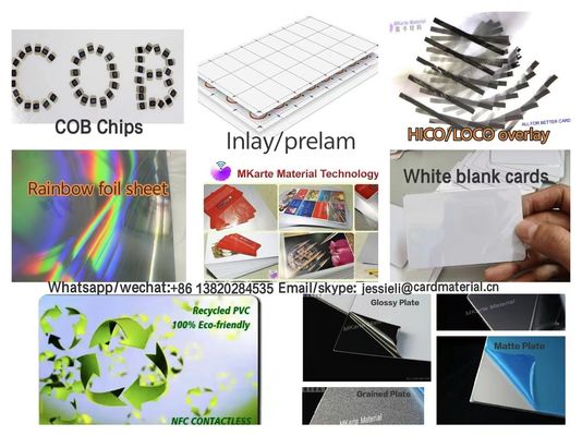 Cuadrado ≤1 mm/m Tarjeta de plástico de PVC Impresión digital HP Indigo con buena resistencia a los impactos