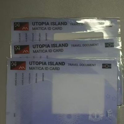 Lámina de policarbonato laminado a prueba de humedad sin revestimiento de pegamento en ambas caras para superficie