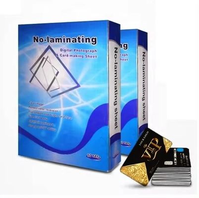 Hoja no laminada duradera con resistencia al calor de 130°C a 160°C para impresión láser e inyección de tinta en colores blancos y transparentes y tamaños A4, A3, A3+