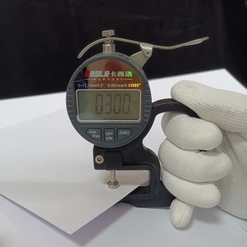 Punto Vicat Alrededor de 74-80 Hoja PETG duradera para la producción del cuerpo de la tarjeta Alta transparencia y versatilidad