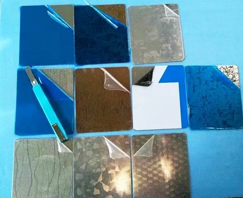 Placa de acero laminado con dureza superficial HRC19, acero inoxidable 430BA para laminación de tarjetas de plástico
