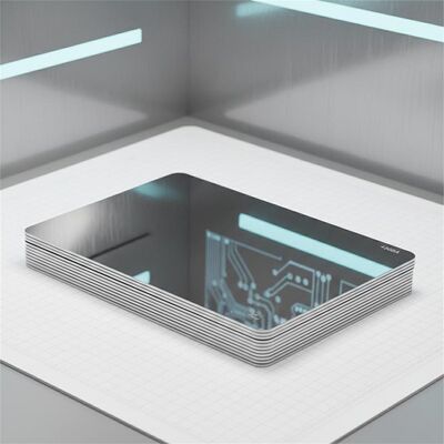 0.4-1.0mm espesor de acero inoxidable 430BA placa de acero laminado con acabado brillante en ambos lados para la producción de tarjetas inteligentes