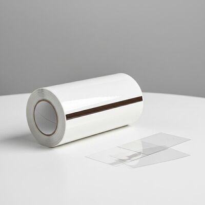 0.04-0.10mm espesor de banda magnética transparente recubierta con recubrimiento de pegamento para tarjetas HICO/LOCO