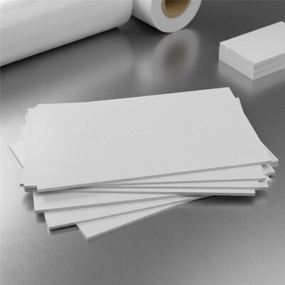 0.30mm espesor de offset Imprimible hoja de PVC para la producción de tarjetas bancarias