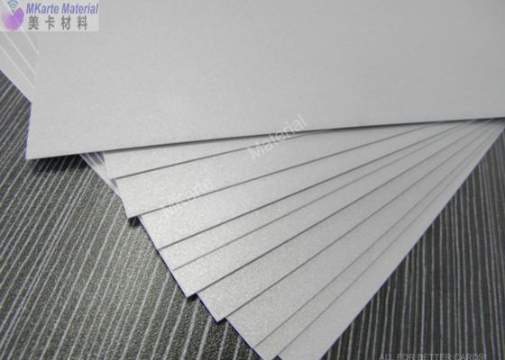 El PVC imprimible del chorro de tinta de plata cubre tamaño de A4 A3 con la adherencia excelente de la tinta