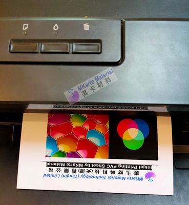 El PVC imprimible del chorro de tinta plástico de encargo cubre conveniente para la impresora de chorro de tinta entera de la serie