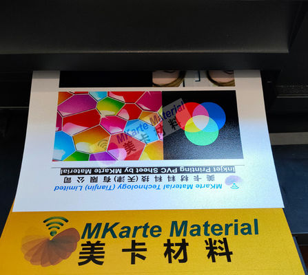 Hoja de oro modificada para requisitos particulares A3 del Pvc del tamaño A4 con la superficie hermosa del color oro