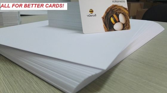 La hoja confiable de gama alta de la base del PVC para IC sin contacto carda Prelam/el EMBUTIDO