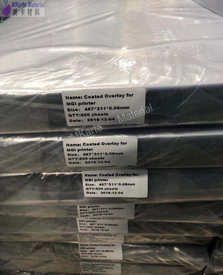 Descoloración modificada para requisitos particulares de la laminación de la capa revestida del PVC del tamaño del rollo pequeña