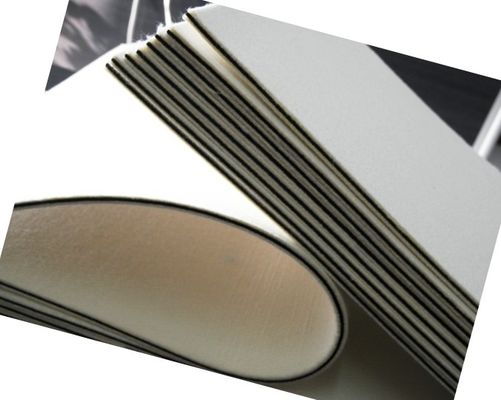 Material de lana laminado blanco del amortiguador del fieltro del cojín de A4 3m m para la laminación de la tarjeta del RFID