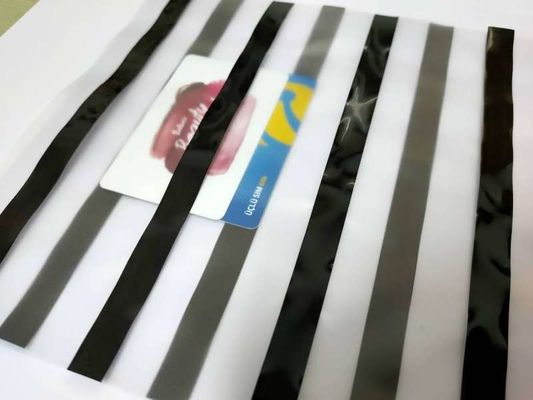 Capa revestida de encargo de la raya magnética del tamaño sin cambio y la deformación del color