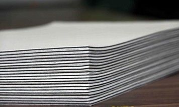 Cojín caliente laminado de lana negro del amortiguador de la prensa del cojín para el laminador de la prensa de la tarjeta del PVC