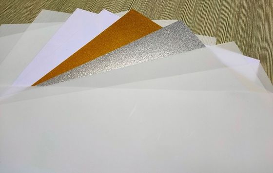 De A+B+A del blanco hoja de la tarjeta del dragón de la hoja de la laminación no para la solución plástica económica de la tarjeta