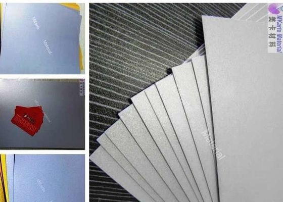 Hoja impresa astilla A4 A3 del PVC para hacer publicidad material de la tarjeta del PVC de la impresión y de la exhibición
