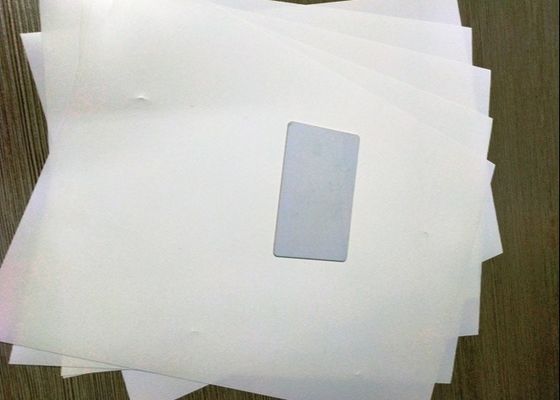 Hoja plástica dura fina de la base de la tarjeta del blanco PETG para la producción del cuerpo de la tarjeta de PETG