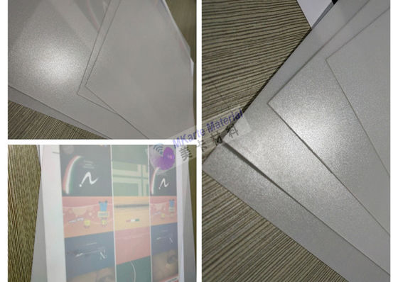 Hoja plástica material de la base de la tarjeta de Smart Card PETG de la lamina caliente de la prensa