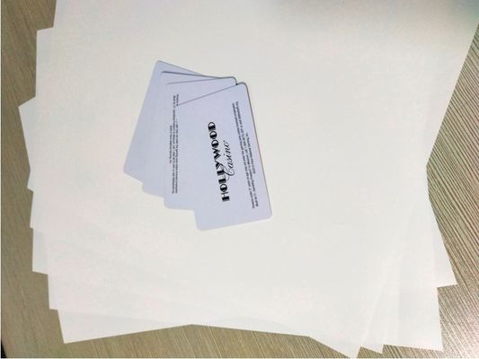 Hoja blanca de la base de la tarjeta del plástico PETG para la producción del cuerpo de PETG Smart Card