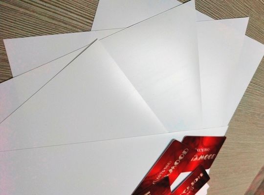 Hoja blanca de la base de la tarjeta del plástico PETG para la producción del cuerpo de PETG Smart Card