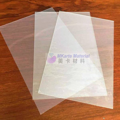 Hoja del PVC del chorro de tinta de 0.58m m no que lamina con 2 hojas de la impresión más 1 hoja media de la base