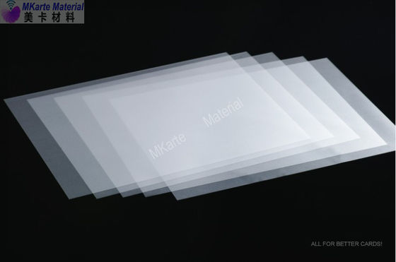 el PVC del tamaño A3 de 0.08m m cubrió la capa para el material del cuerpo de la tarjeta del PVC