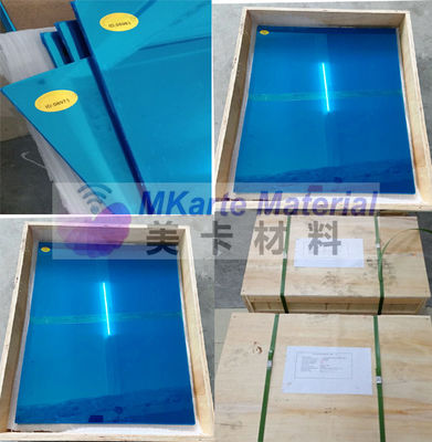 Laminación leve modificada para requisitos particulares de Matte Finish For Pvc Card de la placa de acero del tamaño que lamina