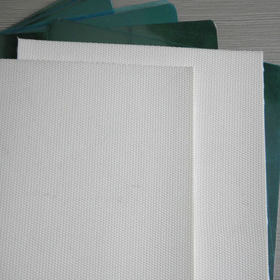 Cojín laminado del amortiguador del cojín de la goma de silicona blanca con de alta resistencia