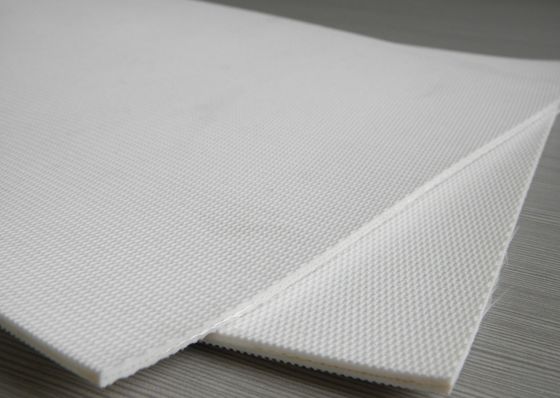 Cojín laminado del amortiguador del cojín de la goma de silicona blanca con de alta resistencia