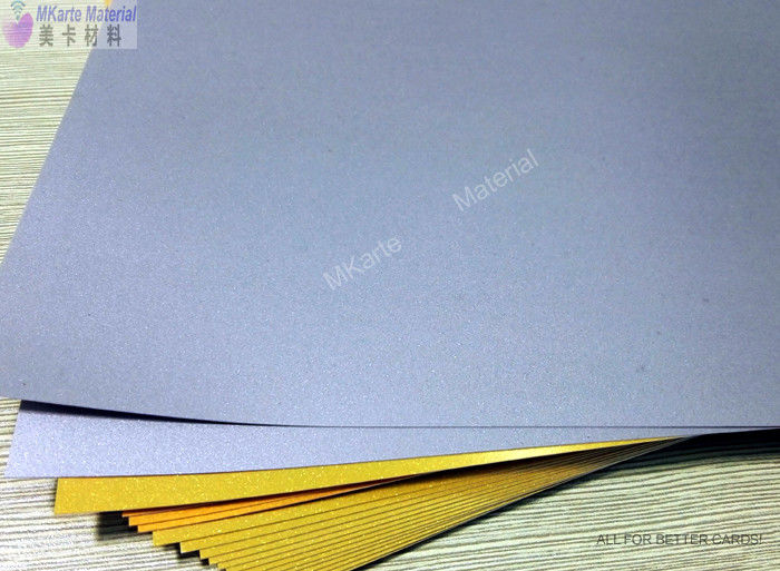 Hoja del Pvc del chorro de tinta de A3 A4 de oro/color plata para la impresora de chorro de tinta de Epson