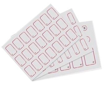 3*8 4*8 6*8 Diseño RFID Inlay Prelam PVC Inlay Sheet RFID Sheet de tarjeta sin contacto para la producción de tarjetas de plástico