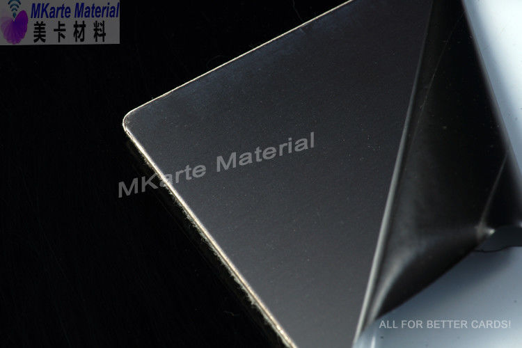 placas de acero inoxidables ultra brillantes del material de la tarjeta del PVC del grueso de 0.6m m/de 0.8m m usadas para la laminación de la tarjeta del PVC