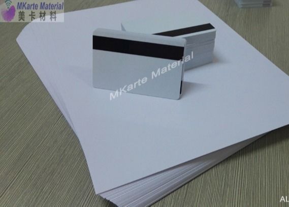 Hoja imprimible 0.15mm-0.40m m del Pvc del blanco de MGI Digitaces con fuerza de pis fuerte