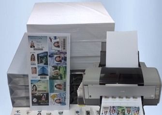 Hojas imprimibles del PVC del chorro de tinta del tamaño A4 para HP Epson y la impresora de chorro de tinta del cañón