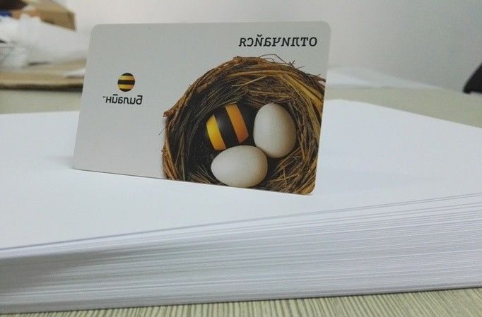 Hojas imprimibles de doble cara del PVC de Digitaces para las impresoras digitales para la producción plástica de la tarjeta
