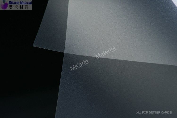 el PVC del tamaño A3 de 0.08m m cubrió la capa para el material del cuerpo de la tarjeta del PVC