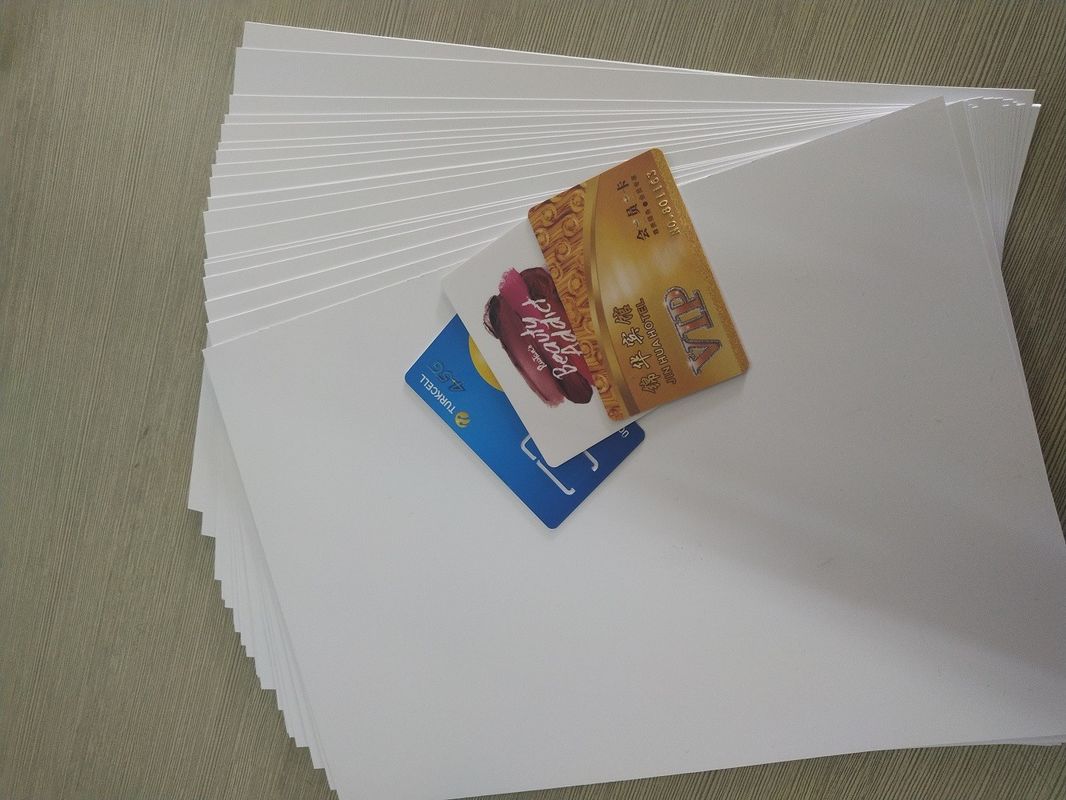 Chorro de tinta del tamaño A3 que imprime el Pvc para cubrir los materiales blancos de la producción de Smart Card